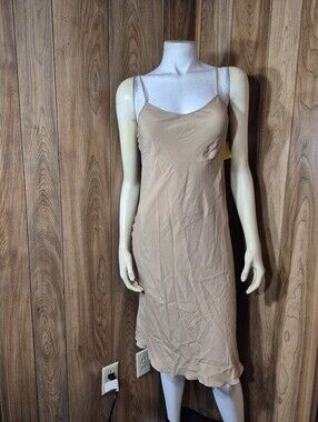 Moschino Beige Slip Dress SZ 0